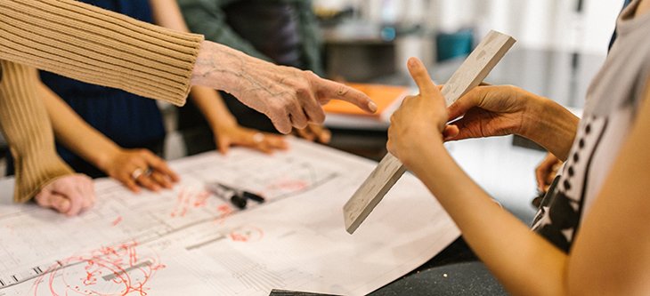 A group of business women discuss over materials for an architectural project -  pexels-rodnae-productions-7490886